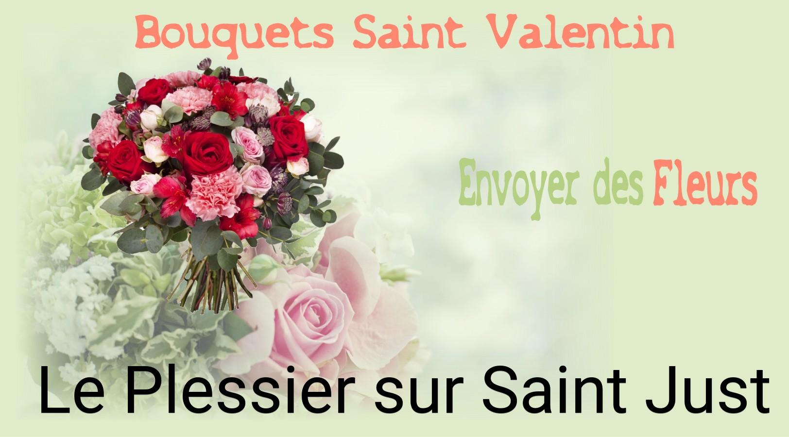 Roses de Saint-Valentin livrées à Le Plessier-sur-Saint-Just